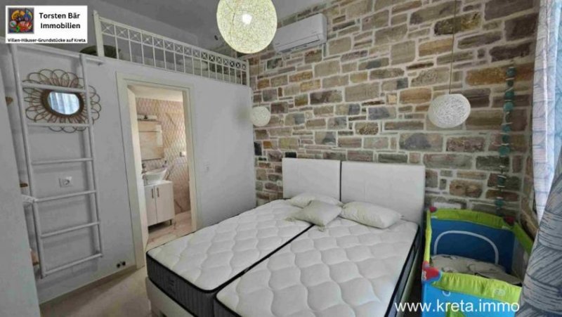 Pitsidia, Kreta, Pitsidia, freistehende ebenerdige Villa mit privatem Pool Haus kaufen